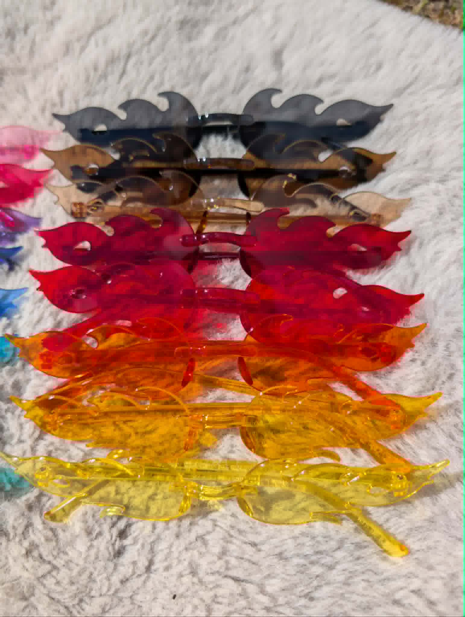 Reading & Leeds Festival Flame Sunglasses