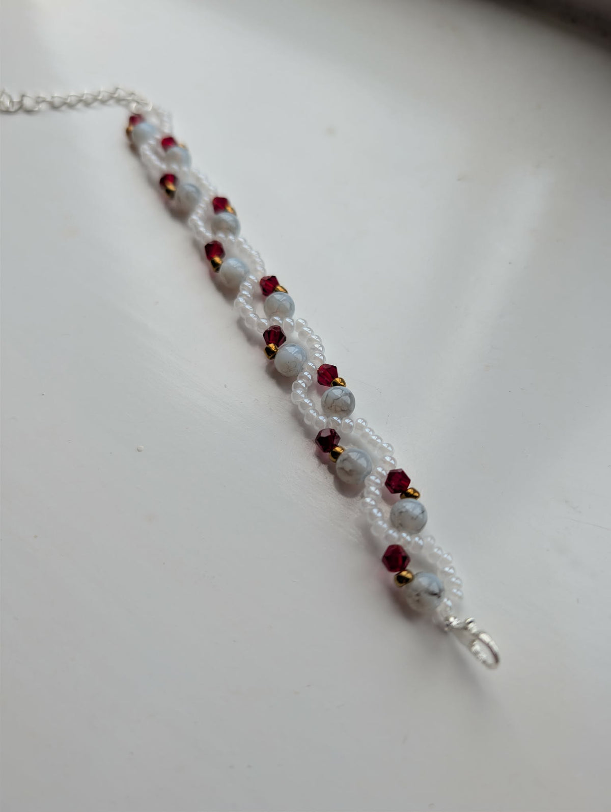 Olive Beaded Bracelet