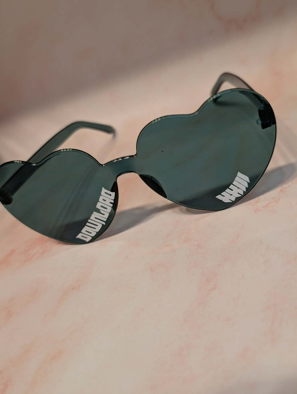 Reading & Leeds Festival Heart Sunglasses