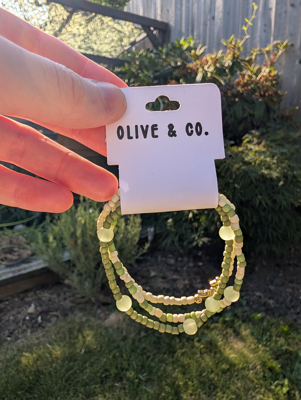 Set of 3 Handmade Beaded Bracelet