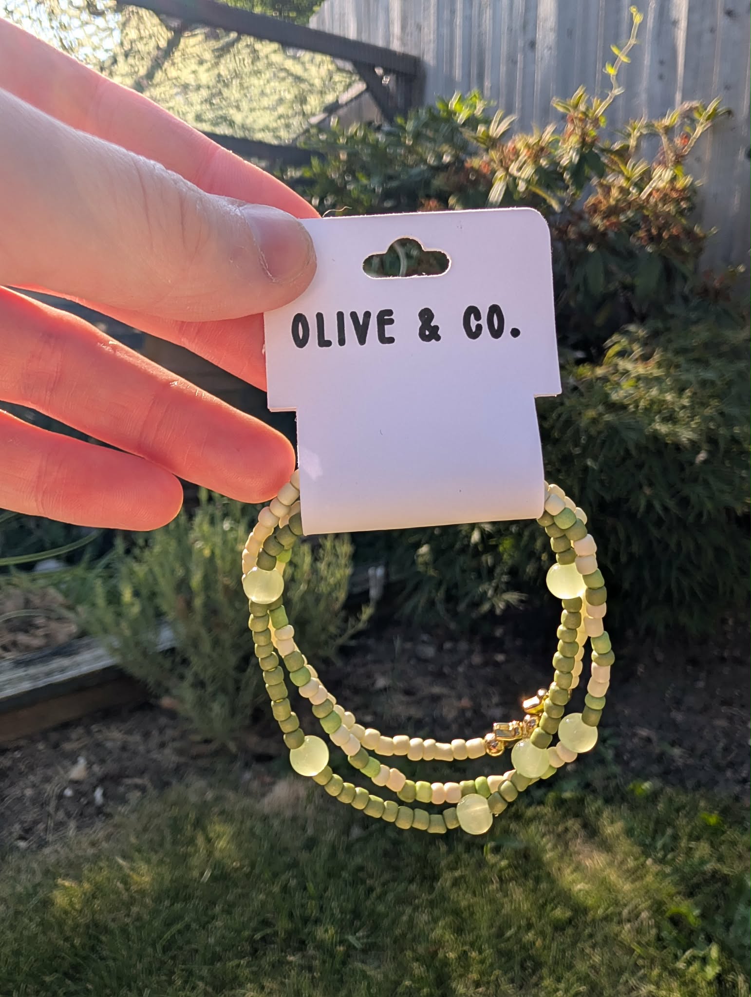 Set of 3 Handmade Beaded Bracelet