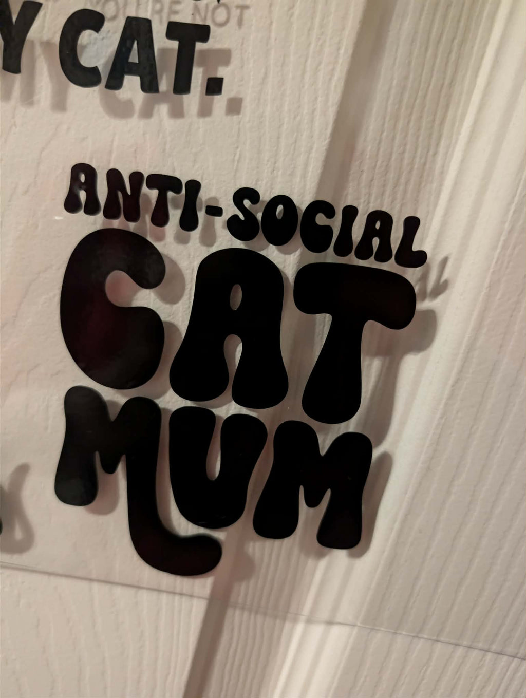Cat Themed Vinyl Decals