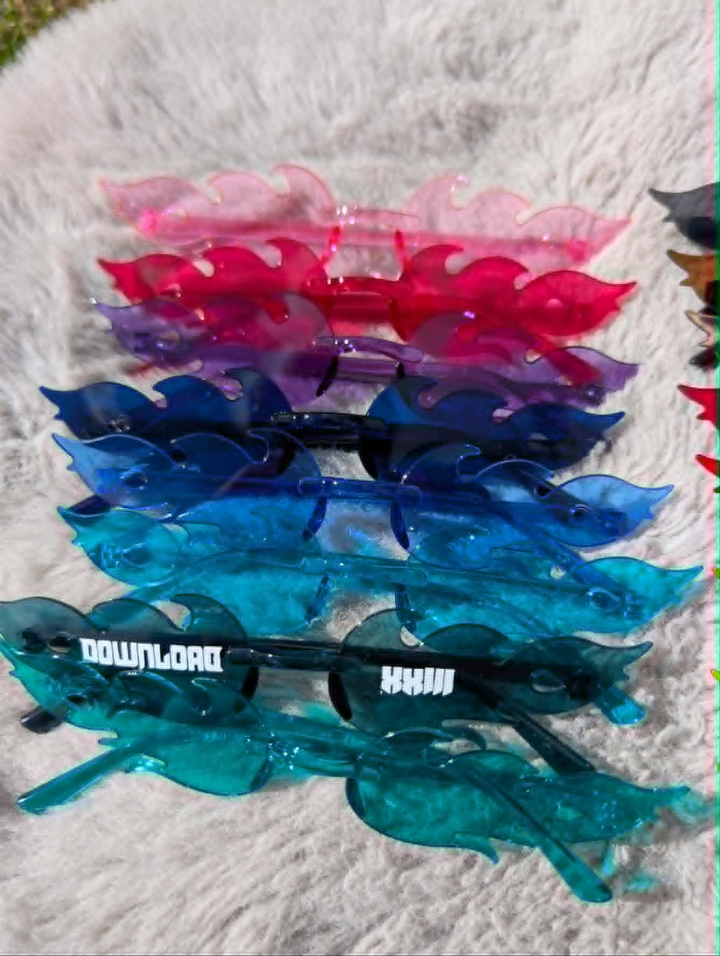 Reading & Leeds Festival Flame Sunglasses