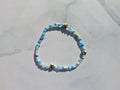 Handmade Beaded Bracelet - Blue Range