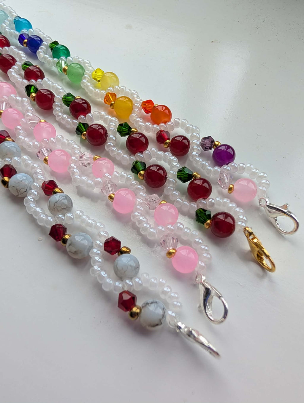 Olive Beaded Bracelet