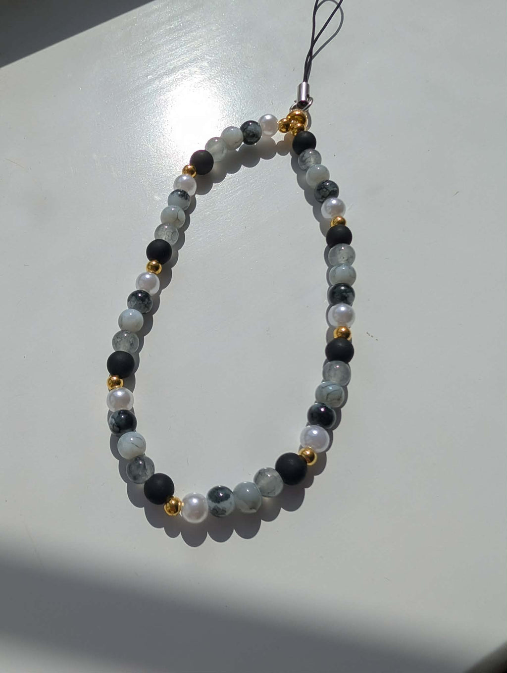 Handmade Beaded Phone Charm