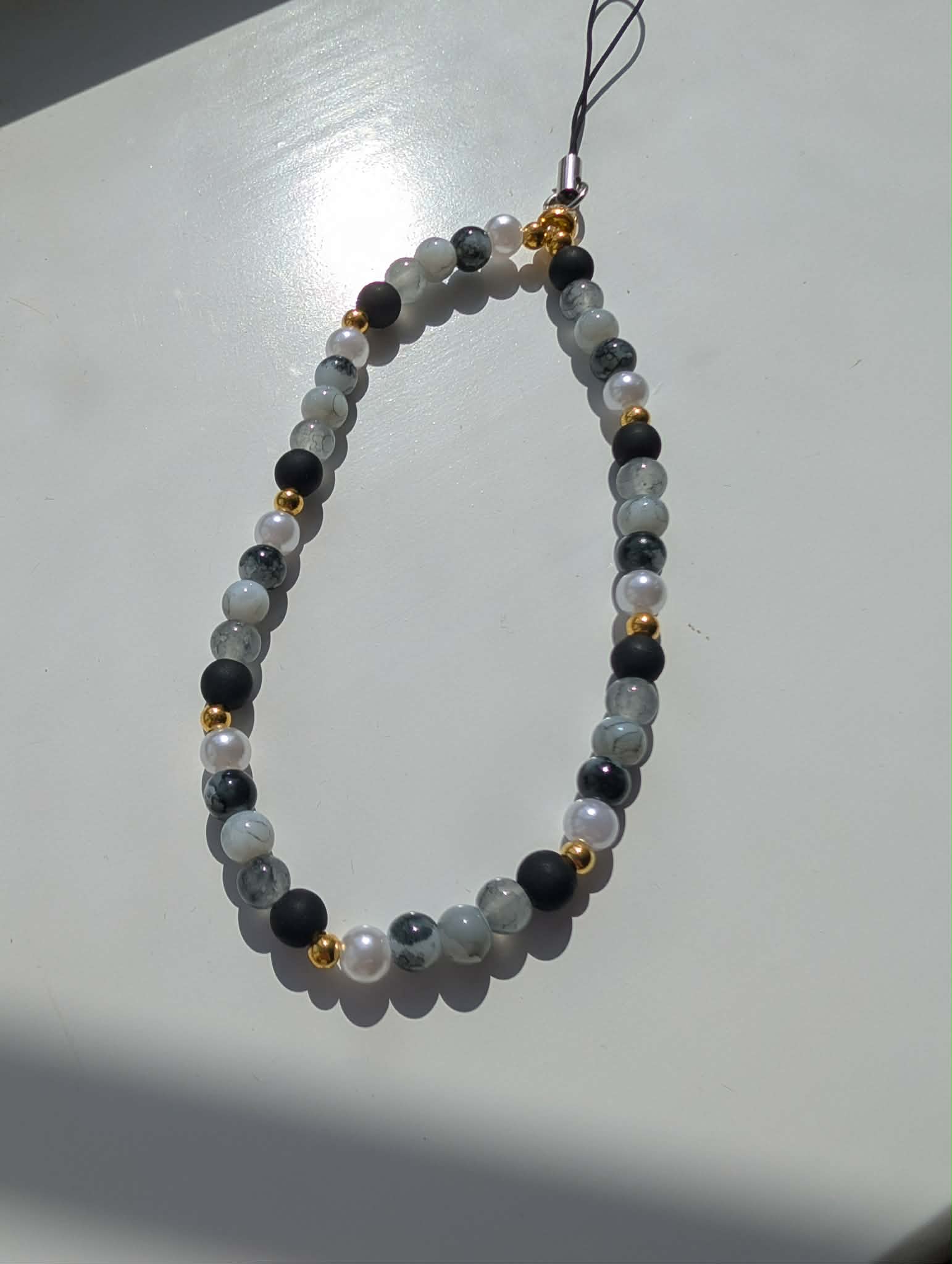 Handmade Beaded Phone Charm