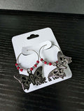 Beaded Gothic Earrings