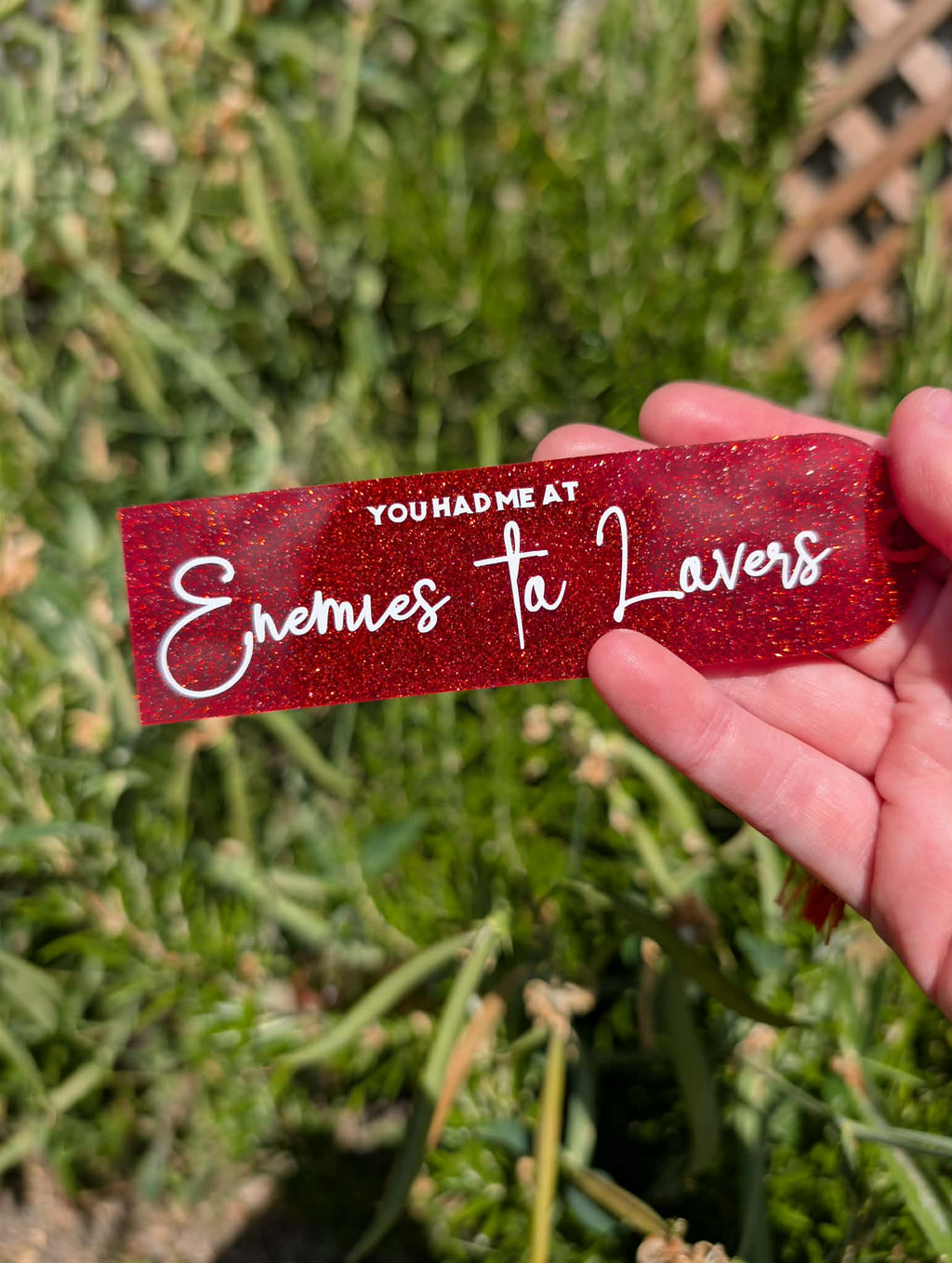 Acrylic Bookmark - Pick Your Design