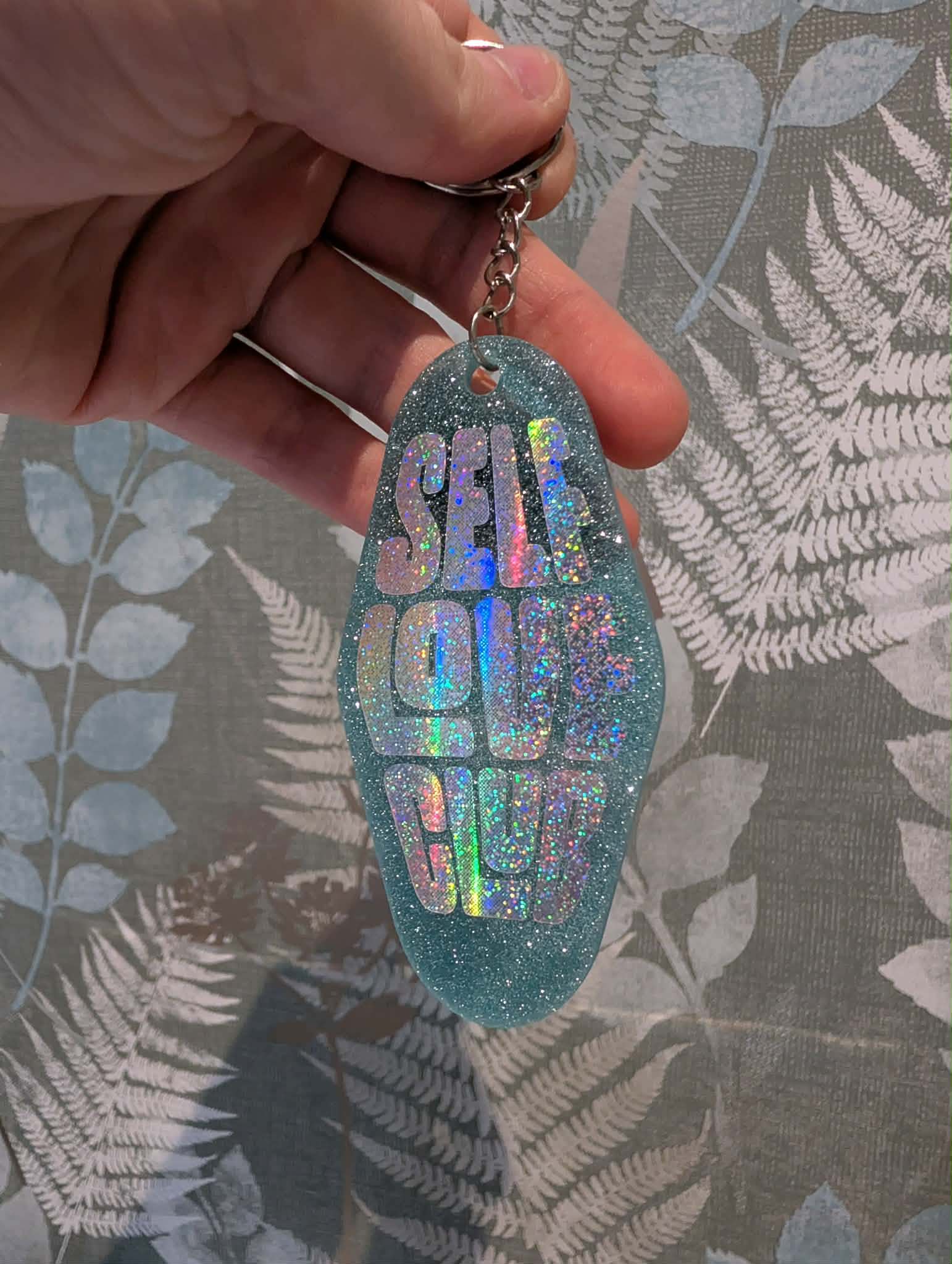 Self Love Club Motel Keyring