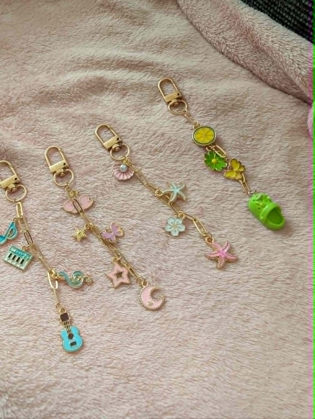 CUSTOM Charm Keychain