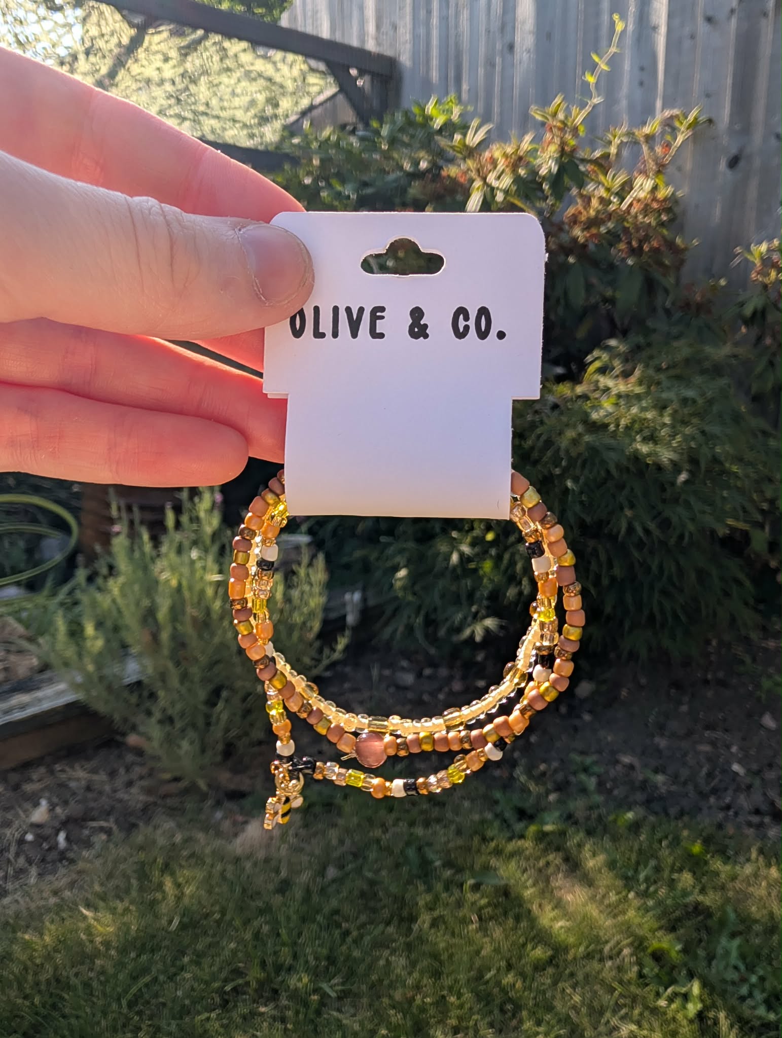 Set of 3 Handmade Beaded Bracelet