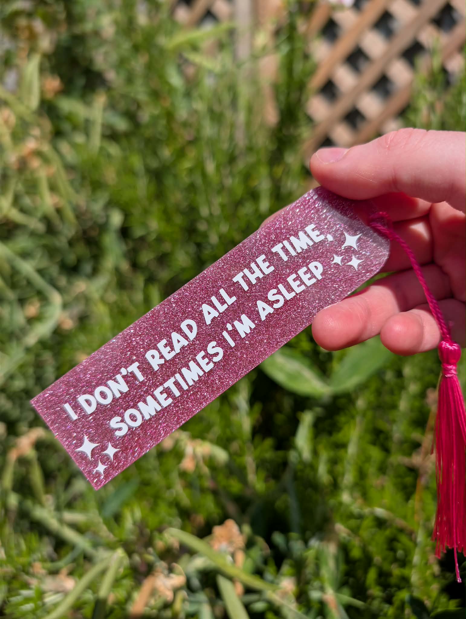 Acrylic Bookmark - Pick Your Design