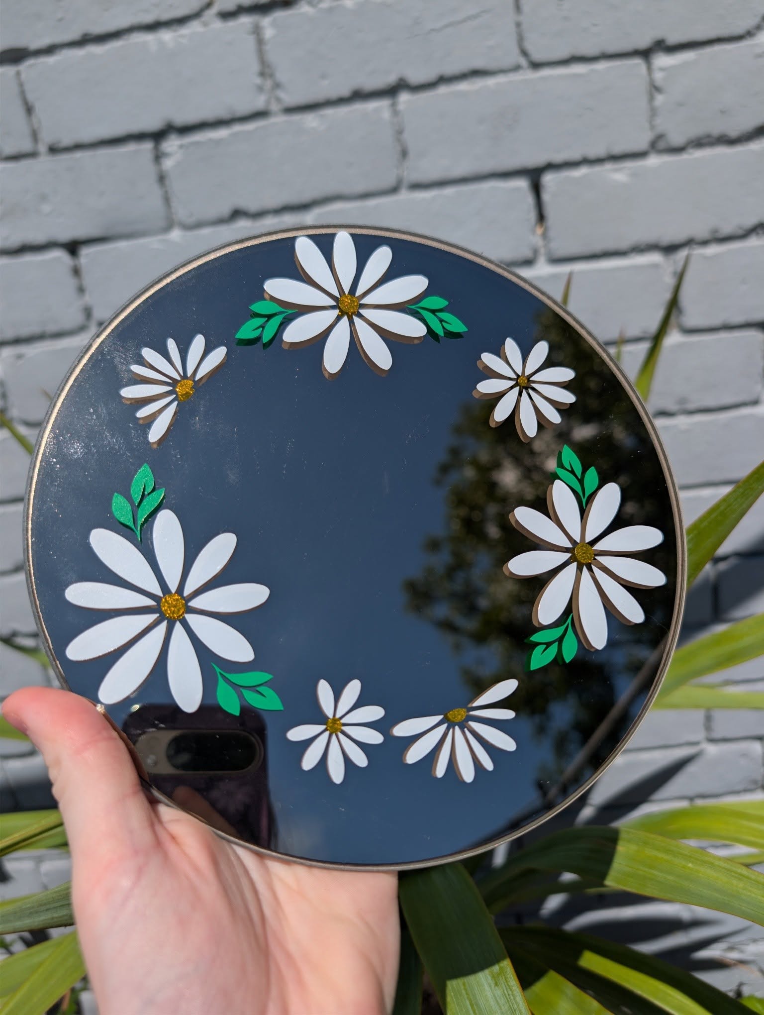 Daisies Wall Mirror