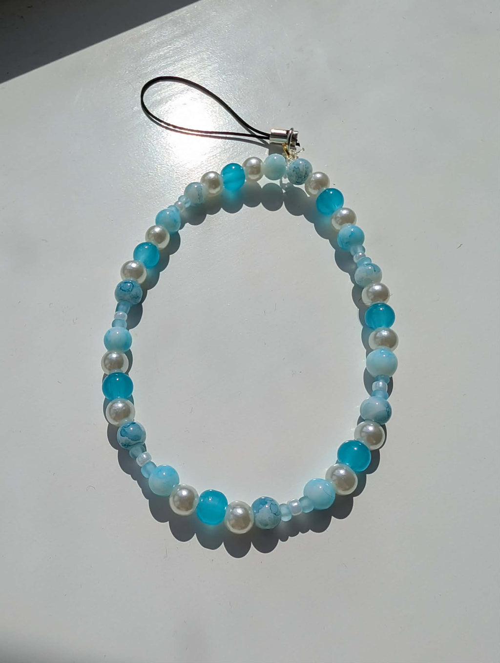 Handmade Beaded Phone Charm