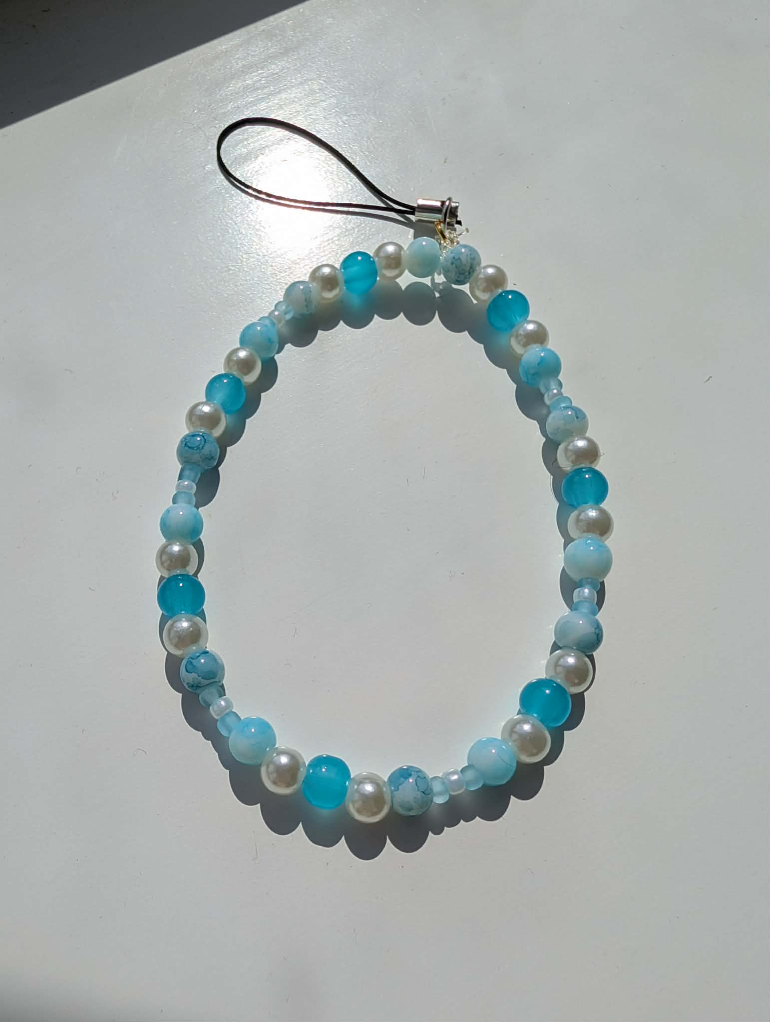 Handmade Beaded Phone Charm