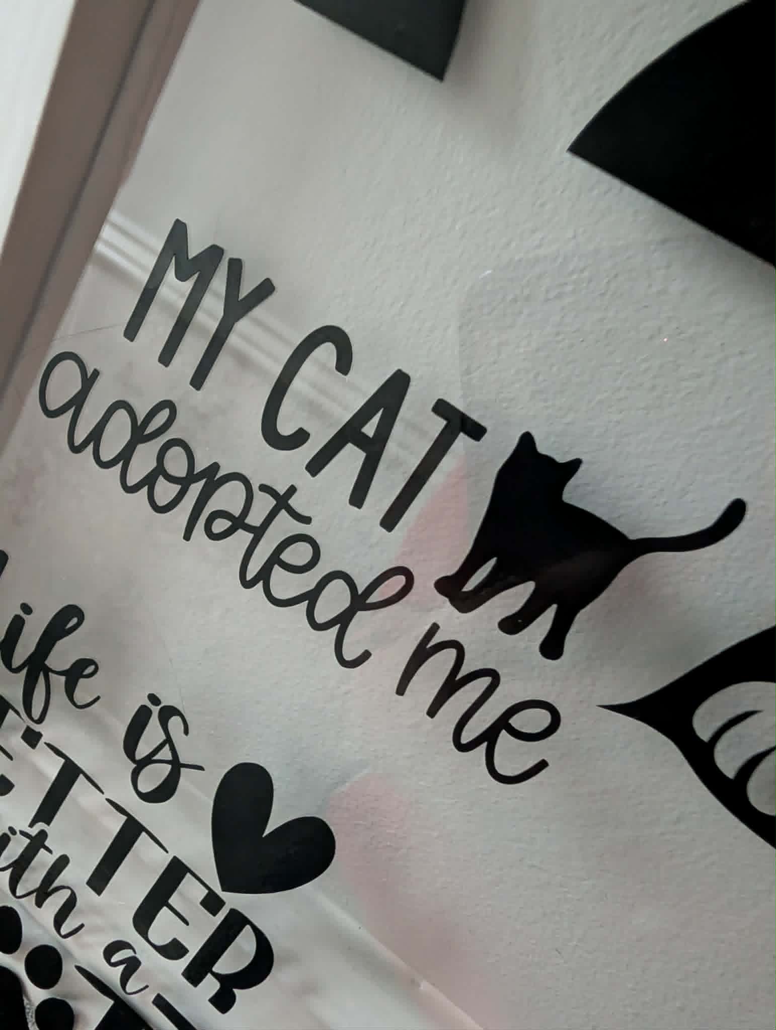 Cat Themed Vinyl Decals