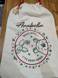Personalised Winnie the Pooh Santa Sack
