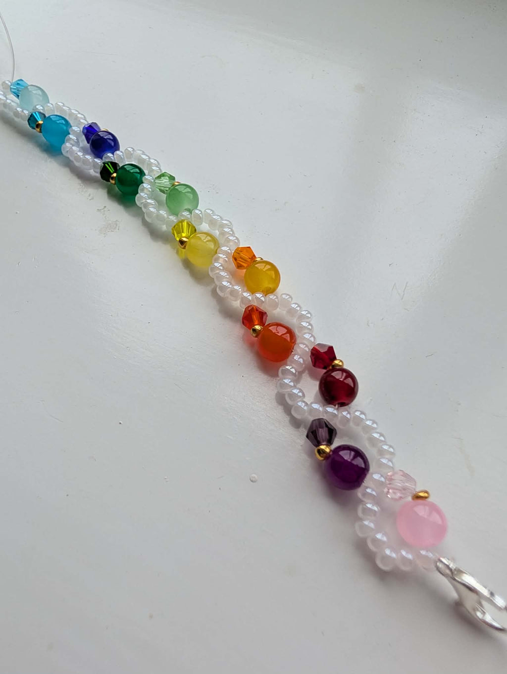 Olive Beaded Bracelet