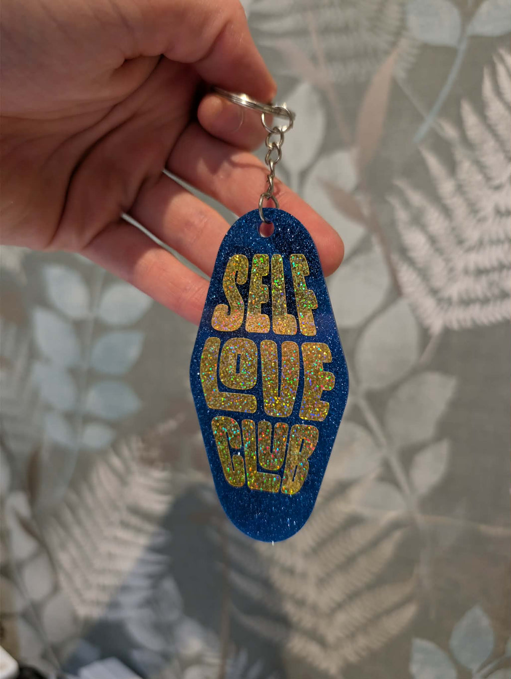 Self Love Club Motel Keyring