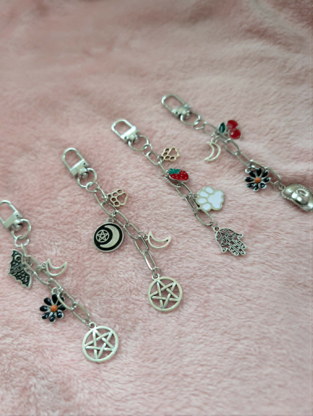 CUSTOM Charm Keychain