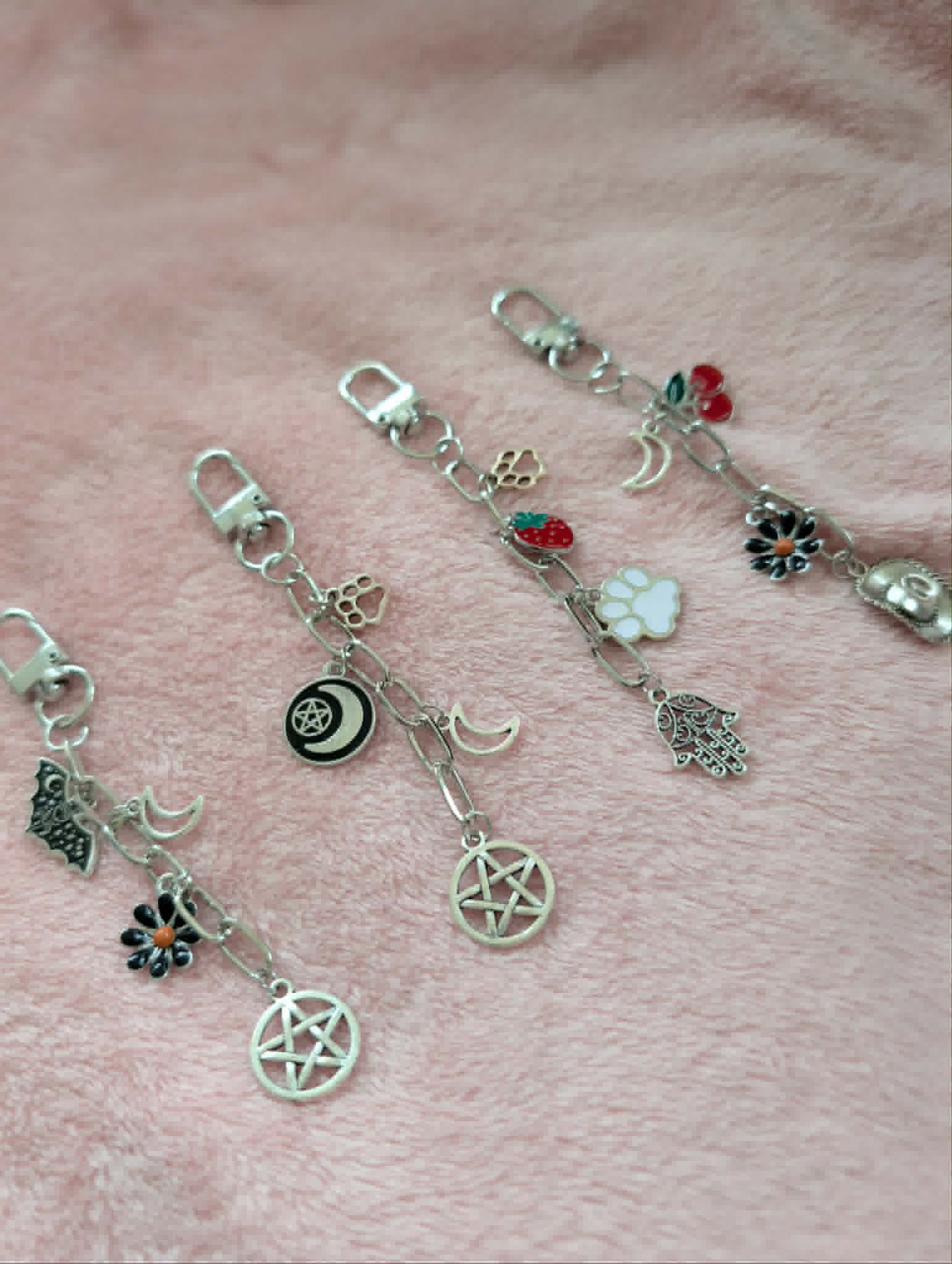 CUSTOM Charm Keychain