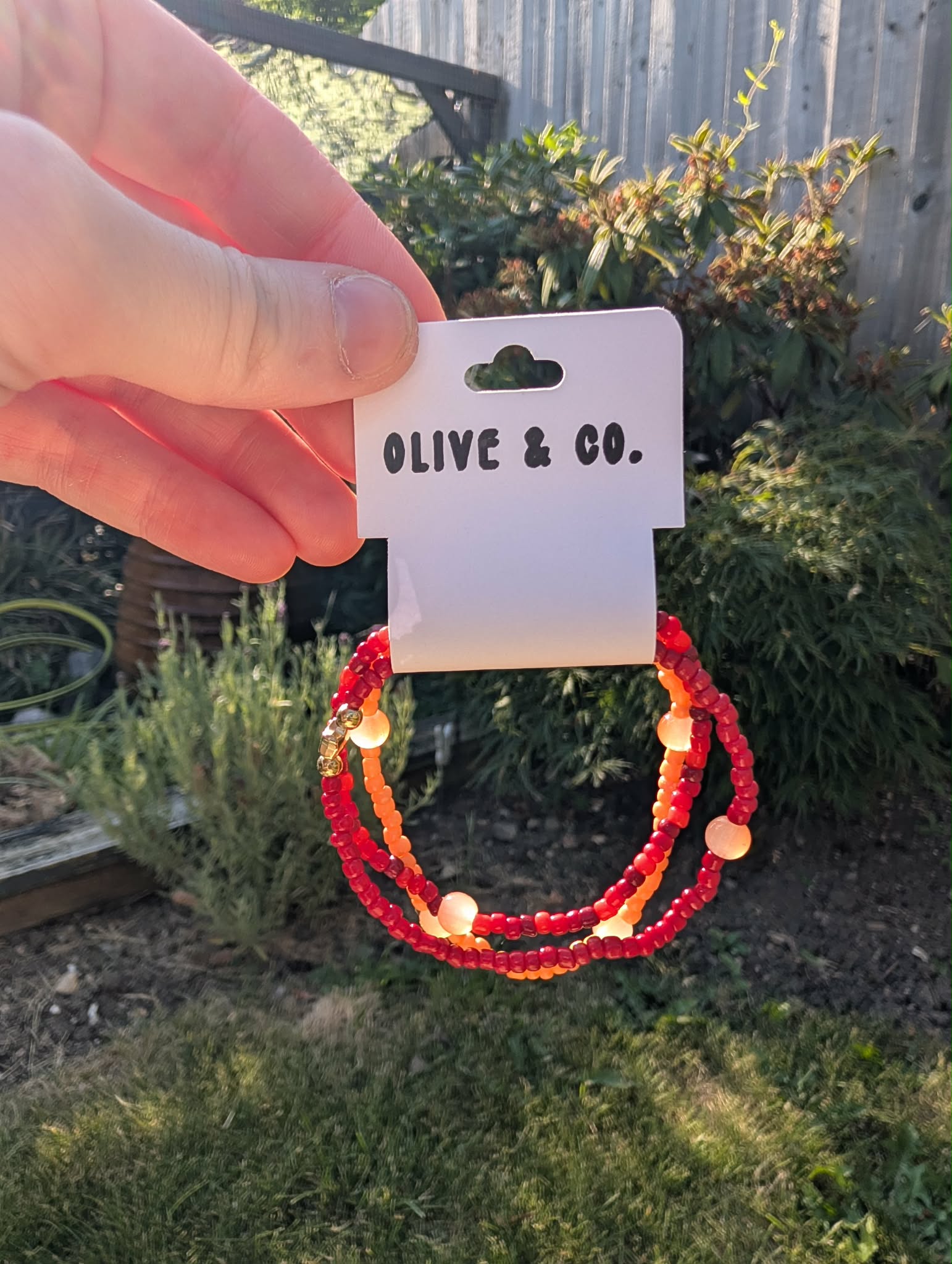 Set of 3 Handmade Beaded Bracelet
