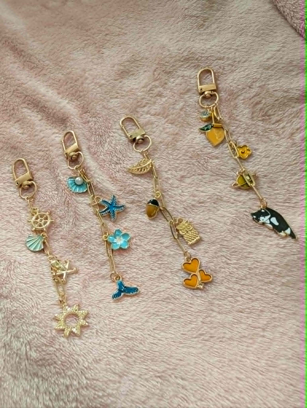 CUSTOM Charm Keychain