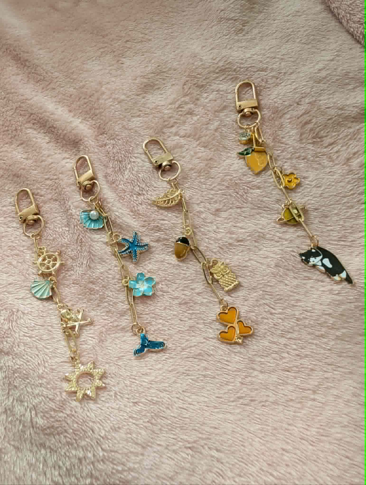 CUSTOM Charm Keychain