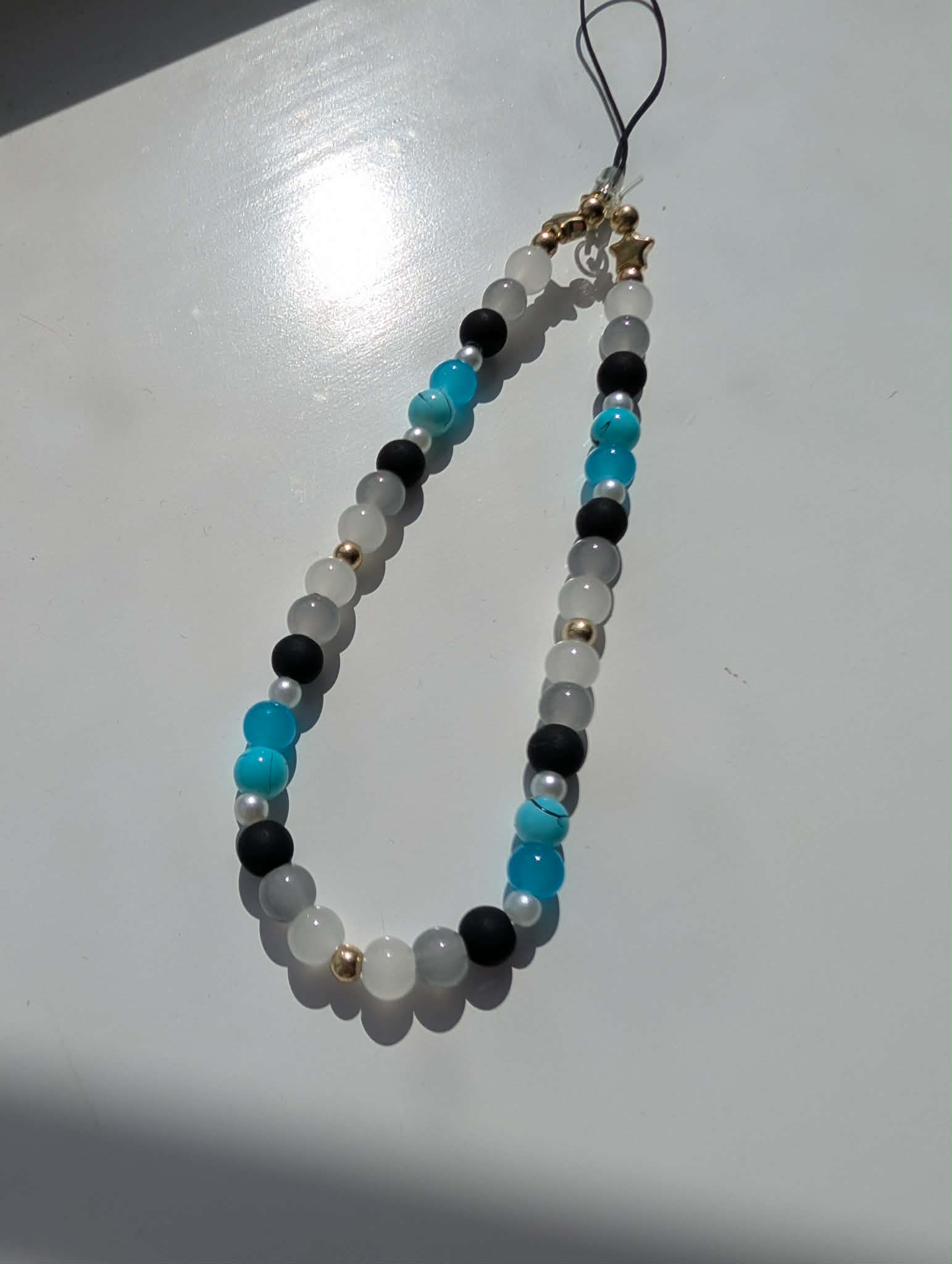 Handmade Beaded Phone Charm