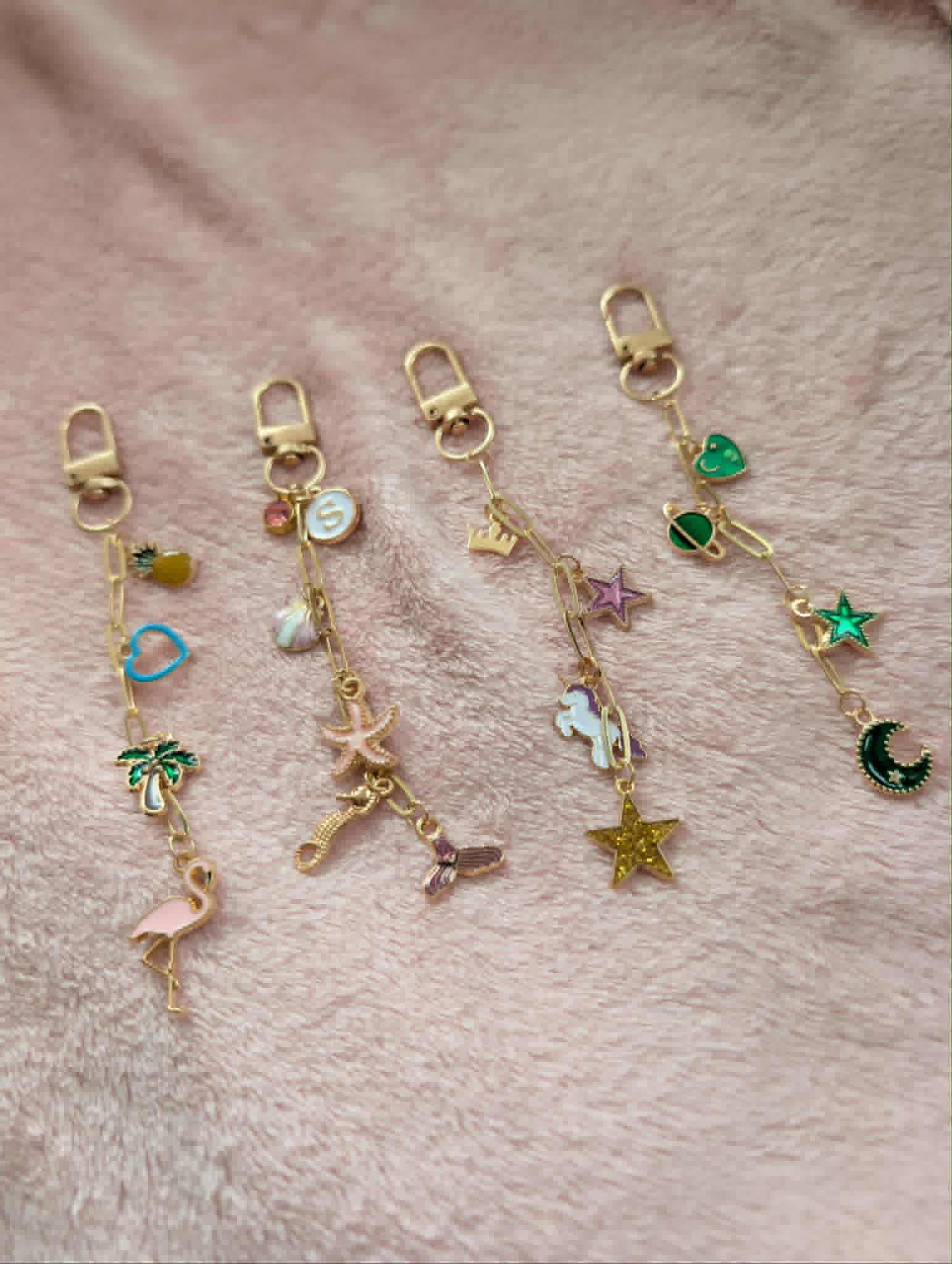 CUSTOM Charm Keychain