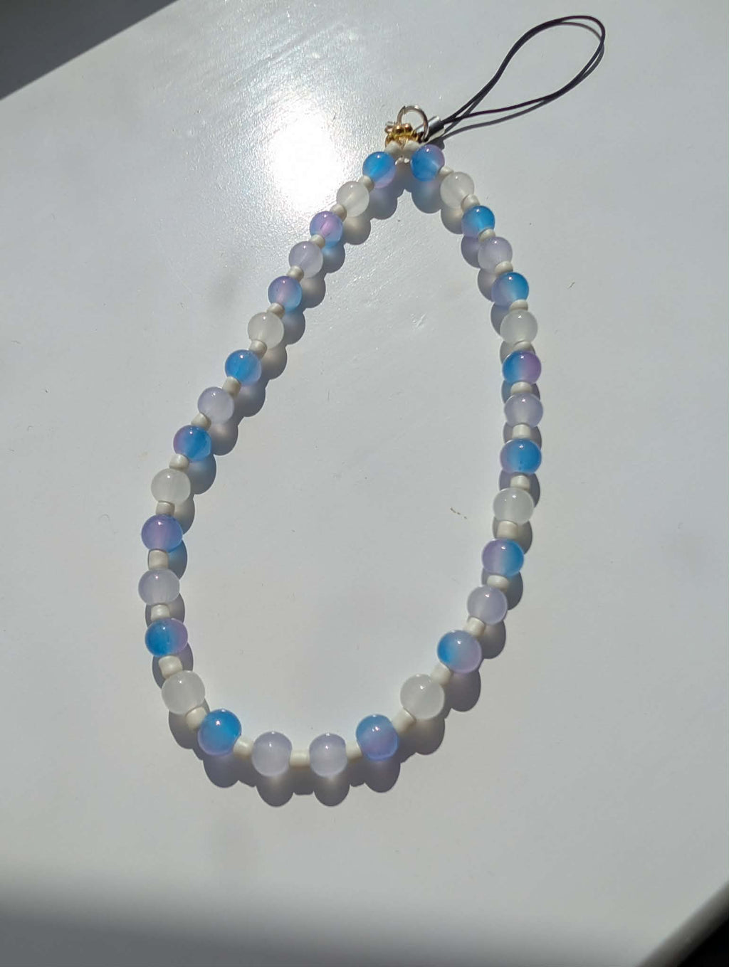 Handmade Beaded Phone Charm
